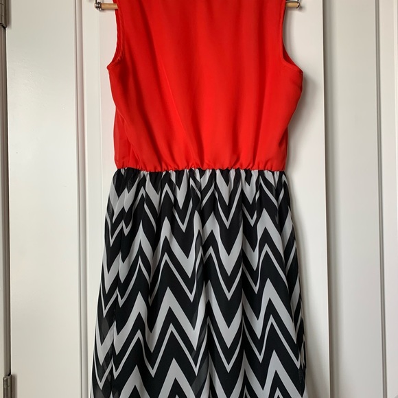 Red & Black Dress by A. Byer - Picture 4 of 4